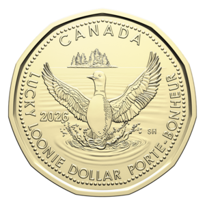 2026 1-dollar - Lucky Loonie reverse